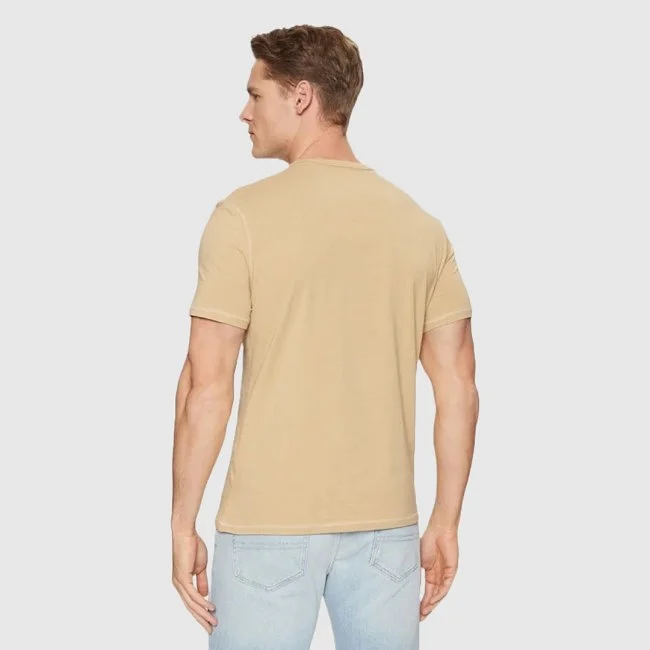 Camiseta Guess Marrón Hombre