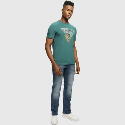 Camiseta Guess Verde Hombre... 2