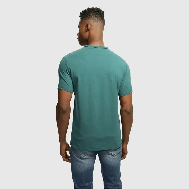 Camiseta Guess Verde Hombre