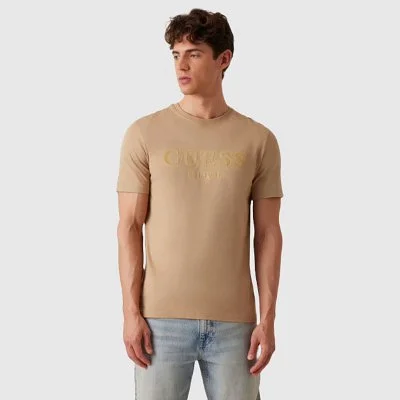 Camiseta Guess Marrón...
