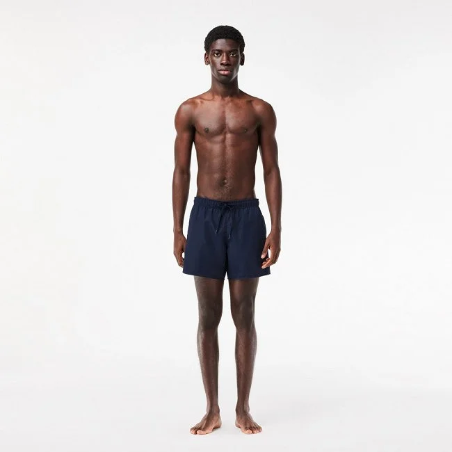 Bañador Lacoste Azul Marino Hombre