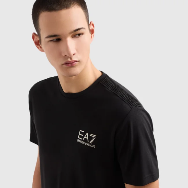 Camiseta Armani Negra Hombre