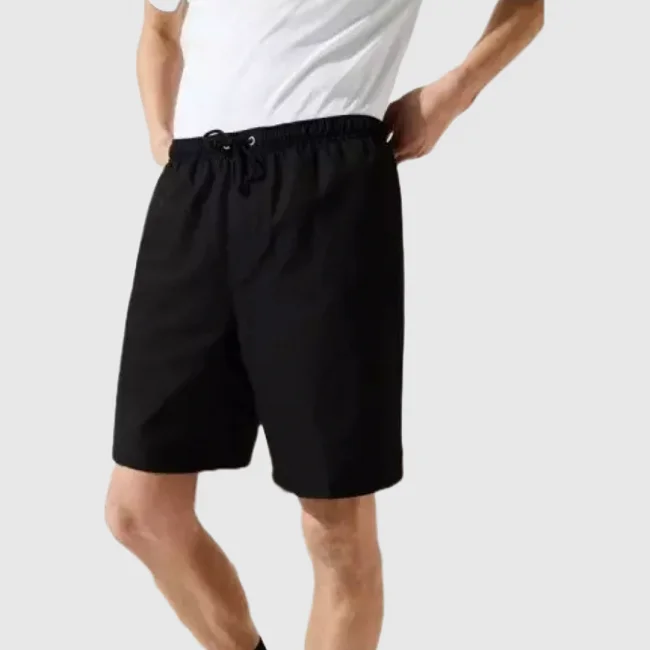 Pantalón Corto Lacoste Negro Hombre