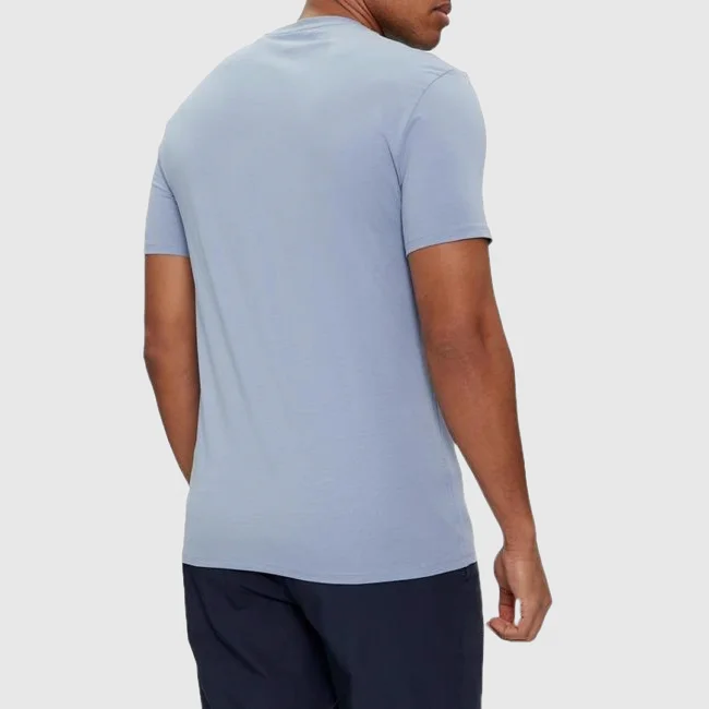 Camiseta Guess Azul Claro Hombre Camiseta Guess Azul Claro Hombre