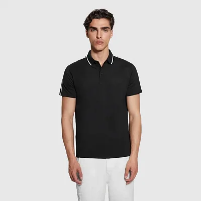 Polo Guess Hombre Negro
