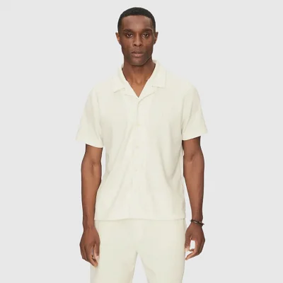 Camisa Guess Crema Hombre