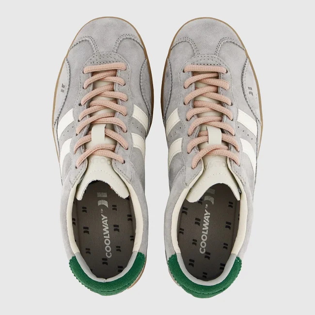 Zapatillas Coolway Grises y verdes mujer