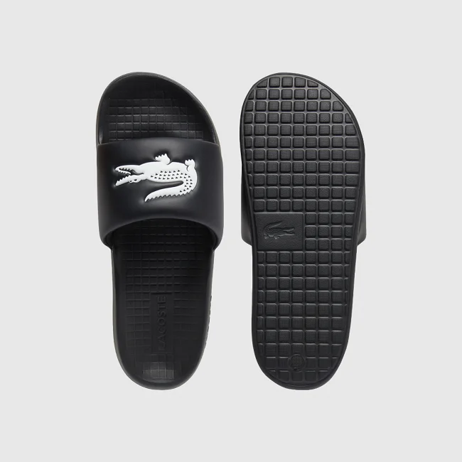 Chanclas Lacoste Negras Hombre