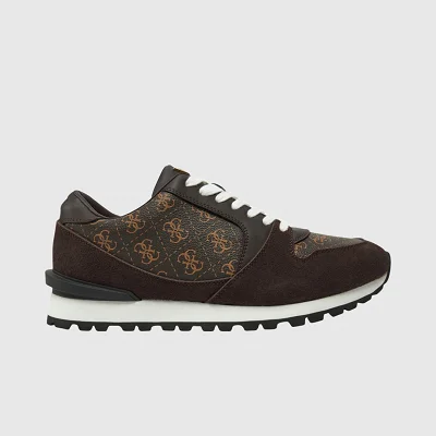 Zapatillas Guess Marrones y...