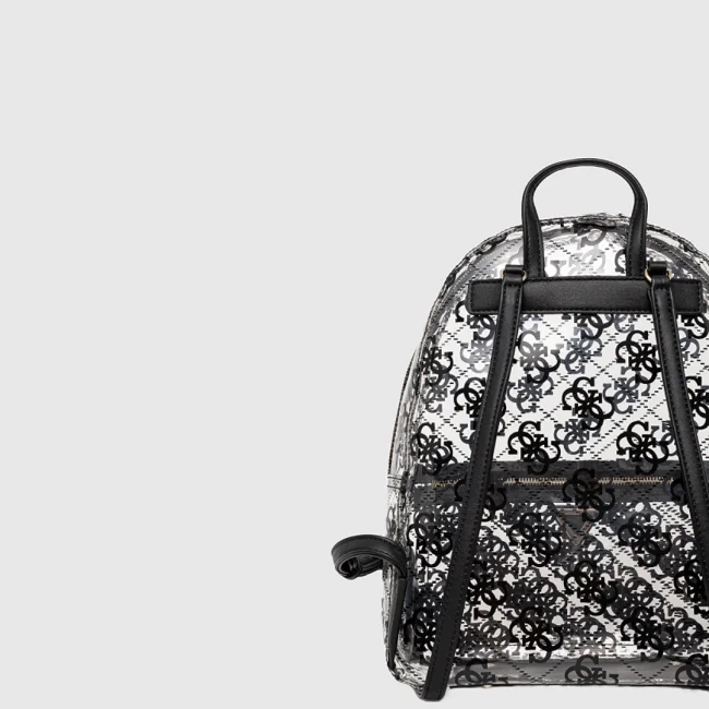 Mochila Guess Plateada Mujer