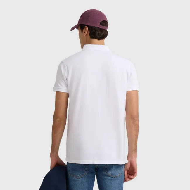 Polo Silbon Blanco Hombre