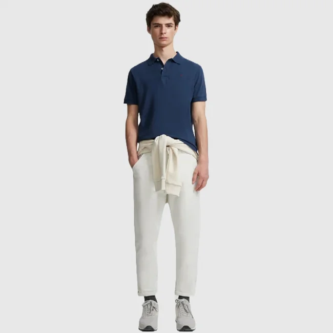 Polo Silbon Azul marino Hombre