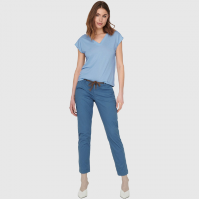 Camiseta Only Azul Mujer 2
