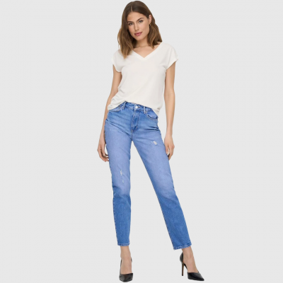 Camiseta Only Blanca Mujer 2