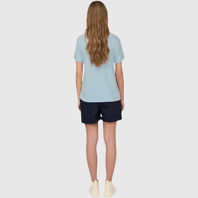 Camiseta ONLY Azul Claro Mujer