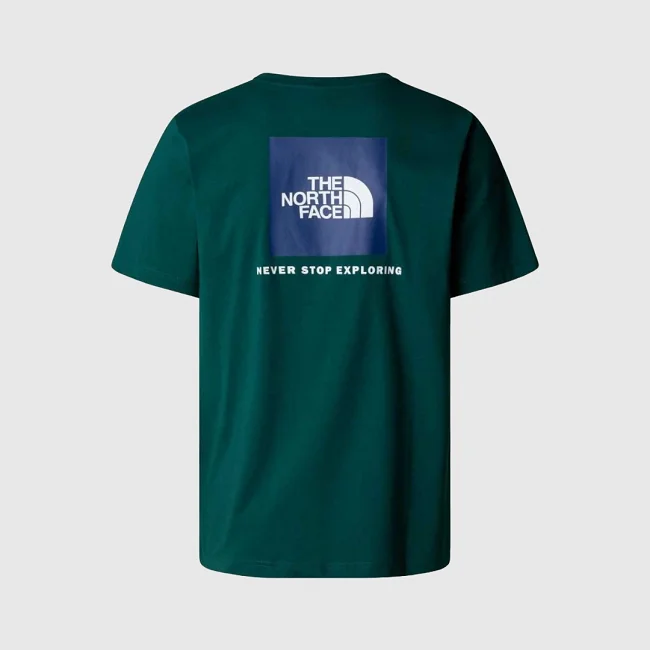 Camiseta The North Face Verde Oscura...