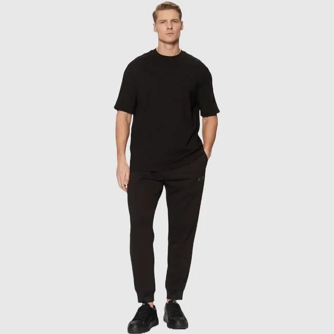 Camiseta Armani Exchange Negra Hombre