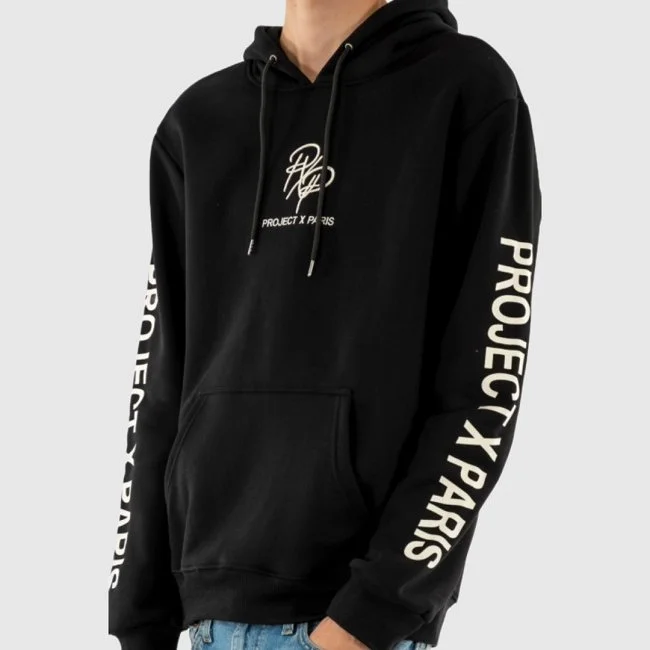 Sudadera Project X Paris Negra Hombre