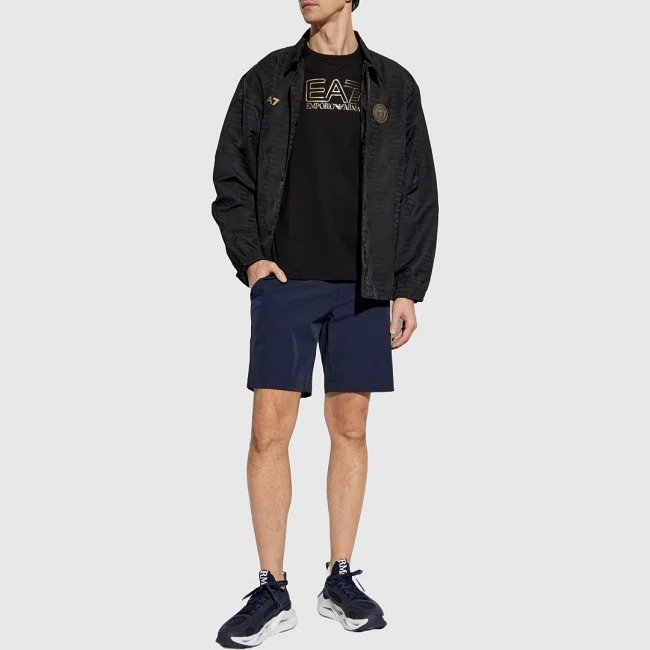 Pantalón Corto Armani Azul Marino Hombre