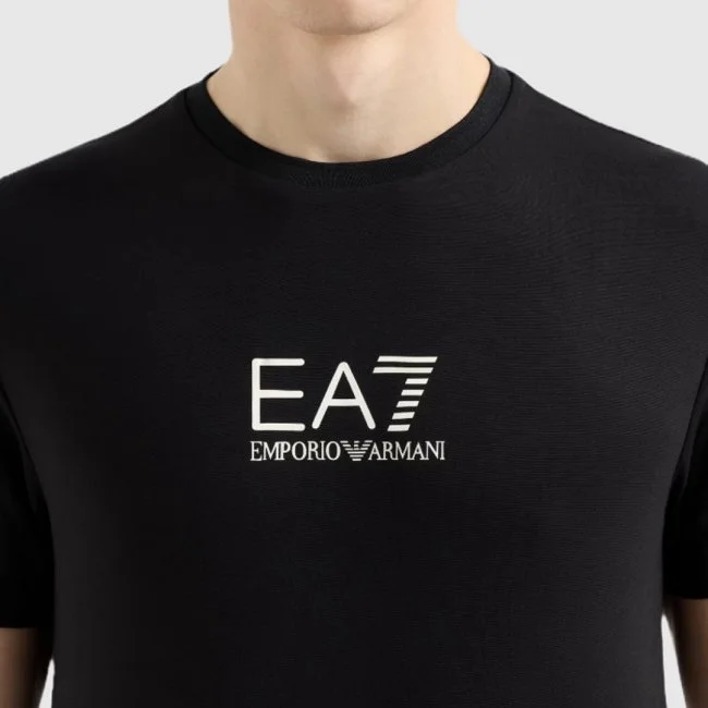 Camiseta Armani Negra Hombre