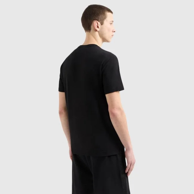 Camiseta Armani Negra Hombre