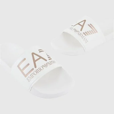 Chanclas Armani Blanca Mujer 2