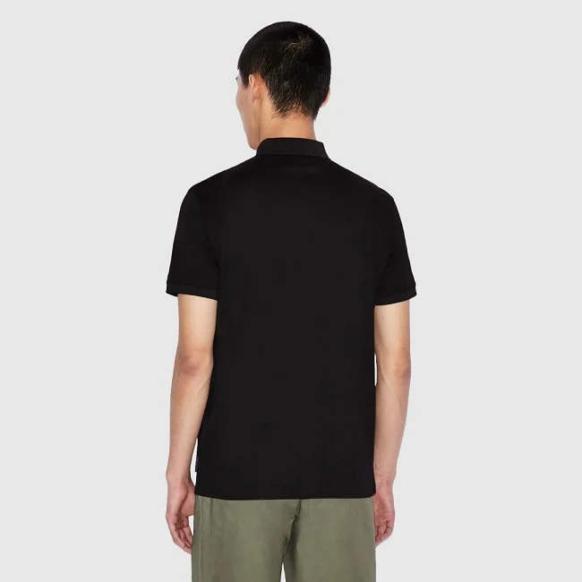 Polo Armani Exchange Negro Hombre