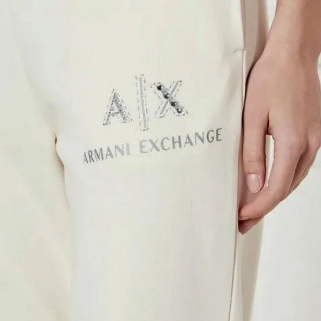 Pantalón Armani Exchange Beige Mujer