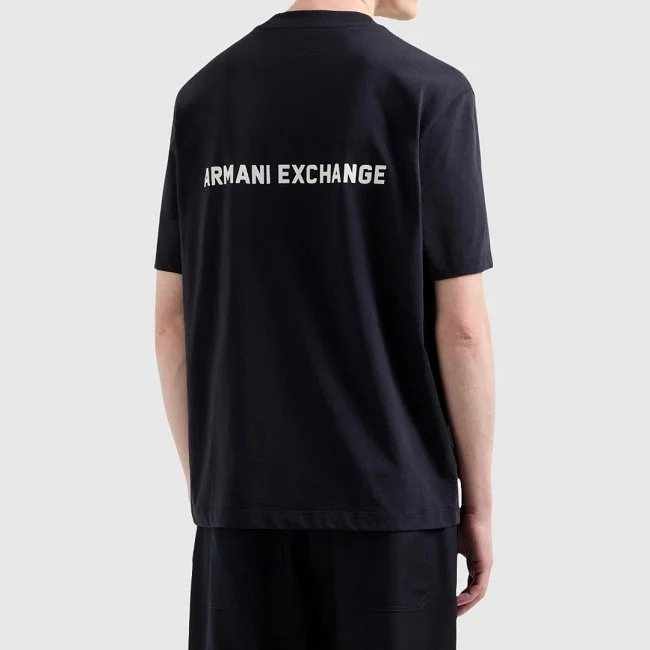 Camiseta Armani Exchange Azul marino...