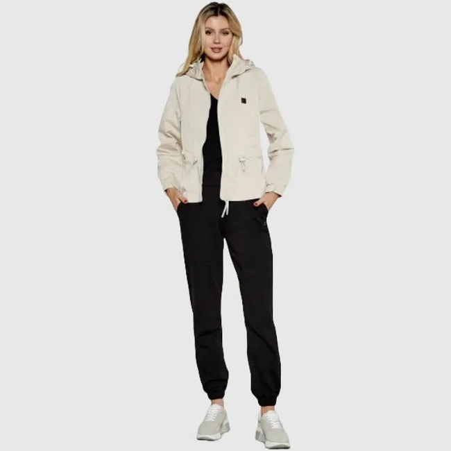 Chaqueta Armani Exchange Beige Mujer