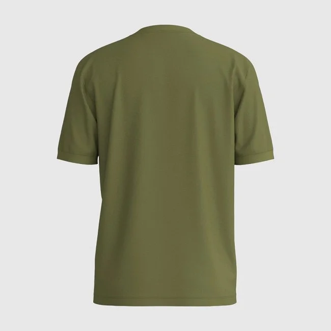 Camiseta Hugo Verde Kaki Hombre Camiseta Hugo Verde Kaki Hombre