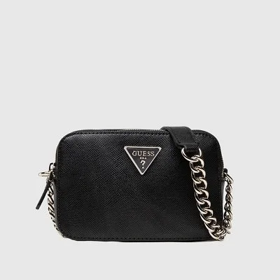 Bolso Guess Negro Logo...