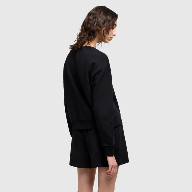 Sudadera Armani Exchange Negra Mujer Sudadera Armani Exchange Negra Mujer