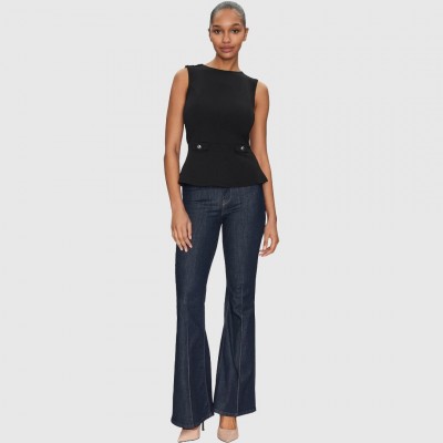 Camiseta Guess Negra Mujer 2