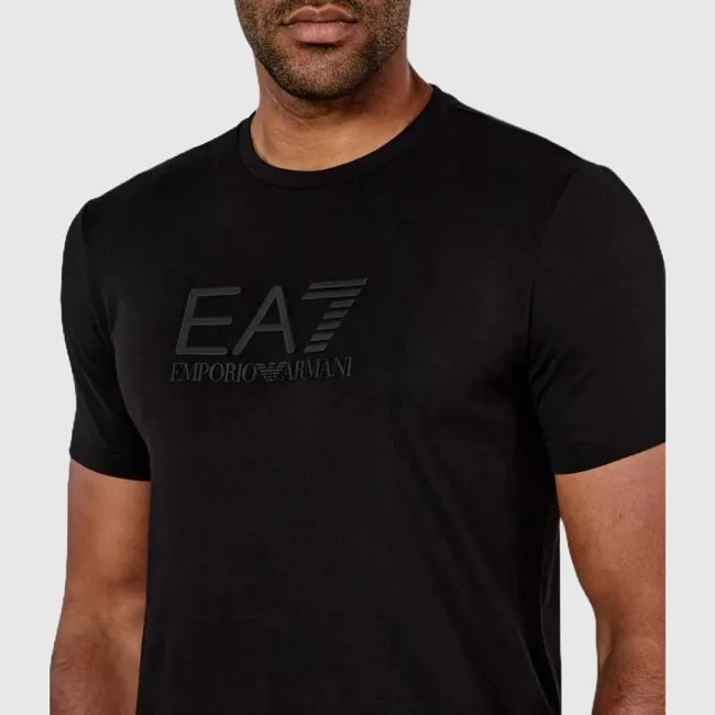 Camiseta Armani Negra Hombre Camiseta Armani Negra Hombre