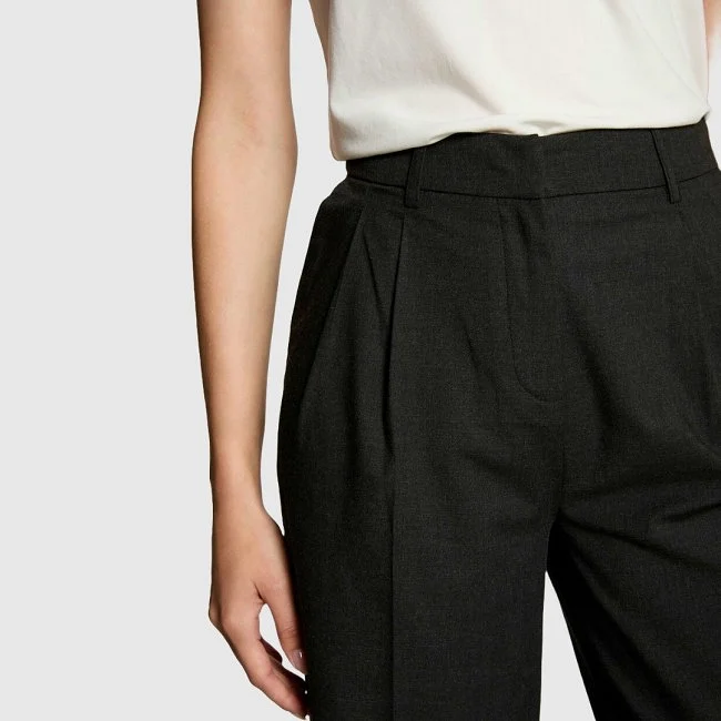 Pantalón Morgan Gris Mujer Pantalón Morgan Gris Mujer