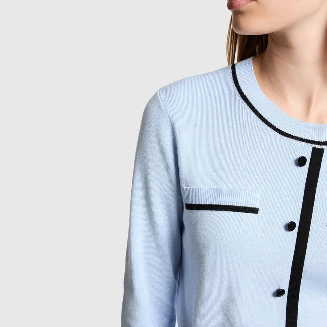 Jersey Morgan Azul Mujer Jersey Morgan Azul Mujer