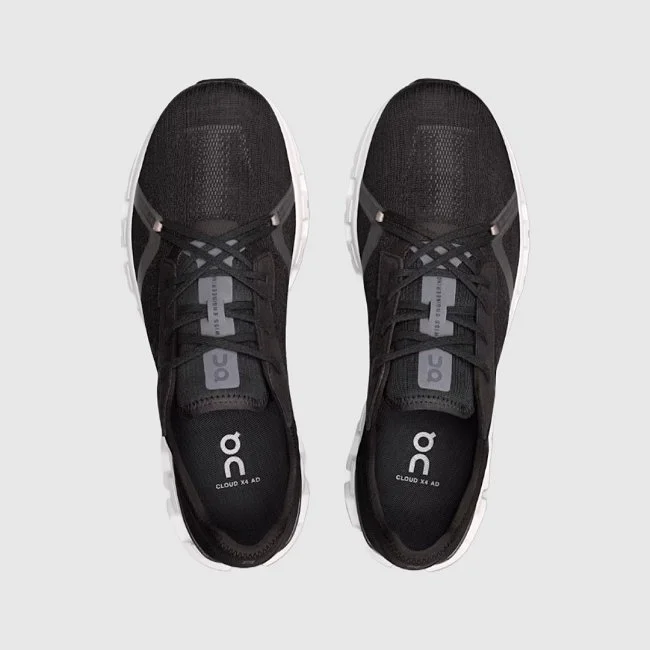 Zapatillas ON CLOUD X 4 Negras Hombre
