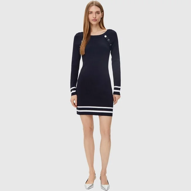 Vestido Morgan Azul marino Mujer Vestido Morgan Azul marino Mujer