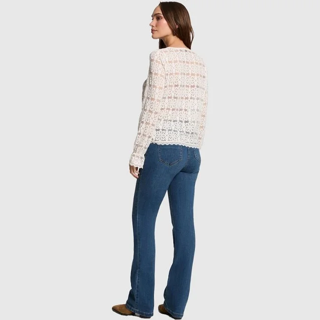 Camisa Morgan Blanca Estampado Mujer Camisa Morgan Blanca Estampado Mujer