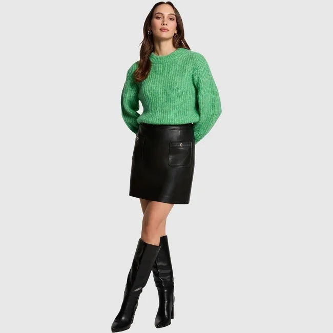 Falda Morgan Negra Mujer Falda Morgan Negra Mujer
