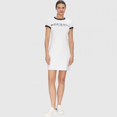 Vestido Guess Blanco Mujer... 2