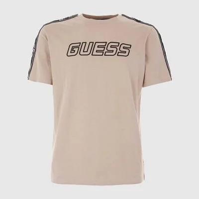 Camiseta Guess Hombre Beige