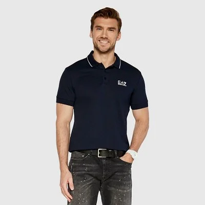 Polo Armani Azul Marino Hombre