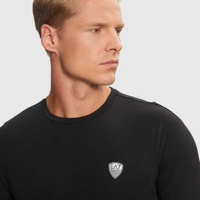 Camiseta Armani Negra Hombre Camiseta Armani Negra Hombre