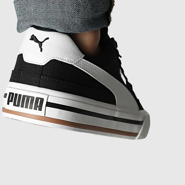 Zapatillas Puma COURT VULC Negras y...