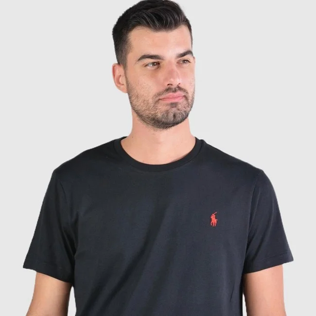 Camiseta Ralph Lauren Negra Hombre