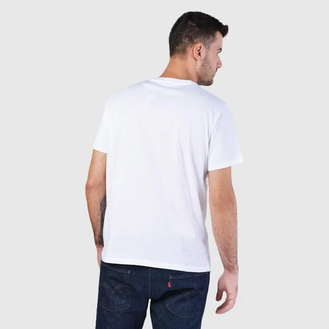 camiseta ralph lauren hombre blanca