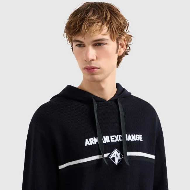 Sudadera Armani Exchange Azul marino... Sudadera Armani Exchange Azul marino...