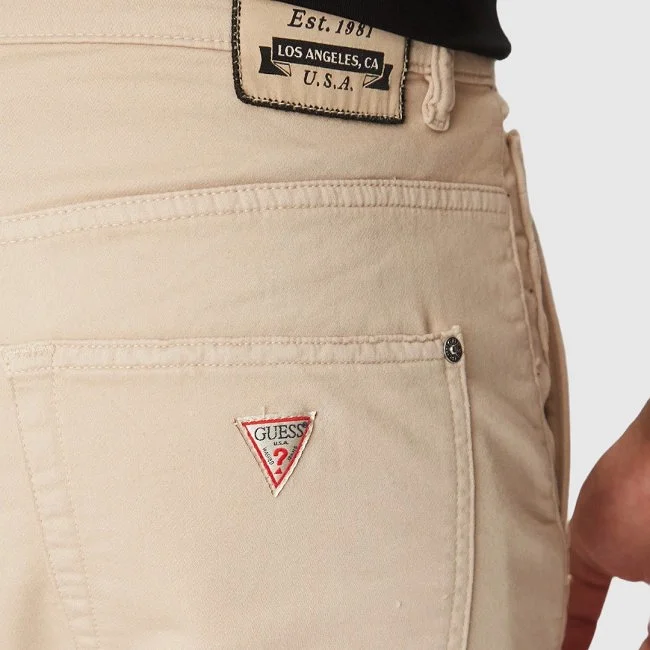 Pantalón Guess Beige Hombre Pantalón Guess Beige Hombre